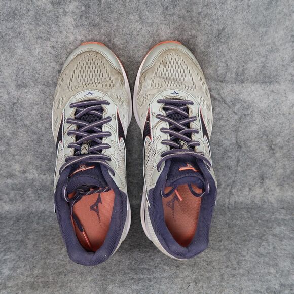Mizuno Shoes Womens 8.5 Athletic Sneaker Wave Rider 21 Running Training Fitness - Picture 7 of 14